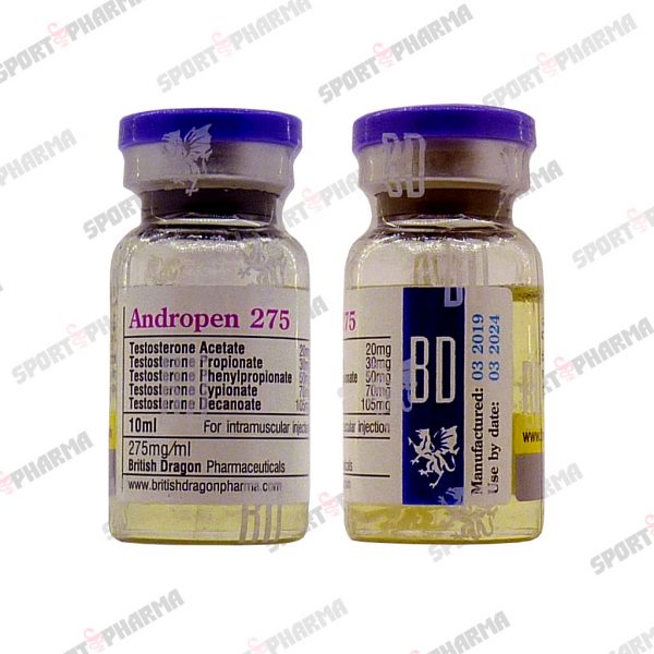 Andropen 275 10ml/275mg (British Dragon) Andropen 275 10ml/275mg (British Dragon)